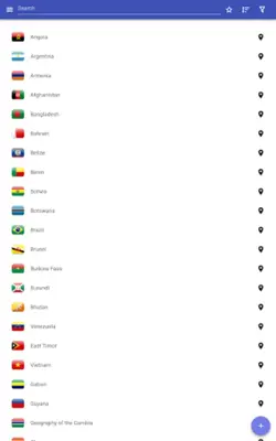 Geography of the countries android App screenshot 4